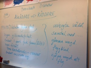 Anteckningar från lektion. 