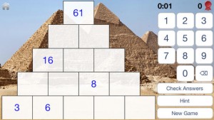 Number pyramid