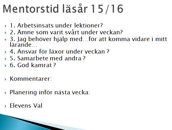 Mentorstid äga mitt eget lärande boken