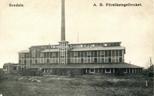 Försökstegelbruket som tidigare fanns i Svedala 